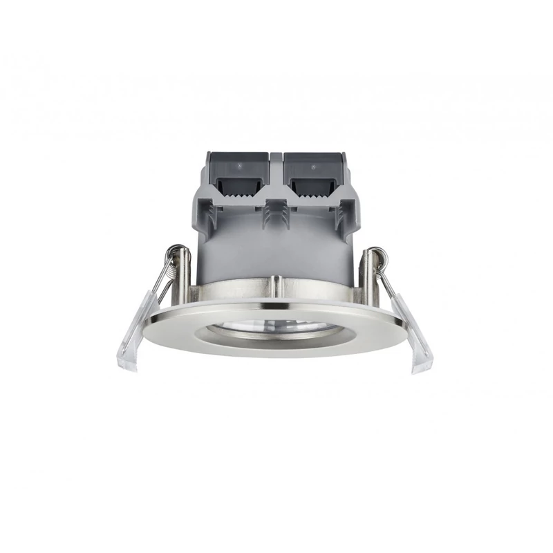 Trio ZAGROS 650710107 álmennyezetbe építhető lámpa matt nikkel fém incl. 1 x SMD, 5,5W, 3000K, 345Lm SMD 345 lm IP65 A