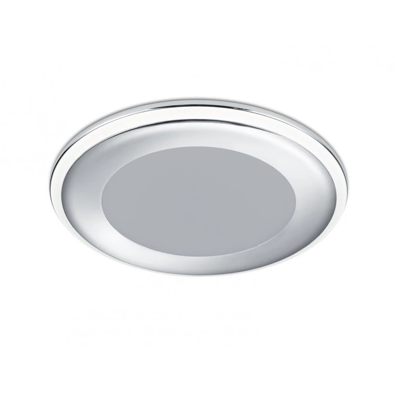Trio Aura 652410106 süllyesztett lámpa króm műanyag incl. 1 x 12,5W LED/ 3000K/ 900Lm SMD 1040 lm 3000 K IP20 A+