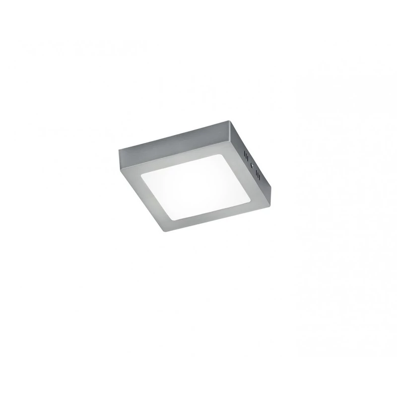 Trio ZEUS 657111207 mennyezeti lámpa matt nikkel alumínium incl. 1 x SMD, 12,5W, 3000K, 1100Lm SMD 1300 lm 3000 K IP20 A+