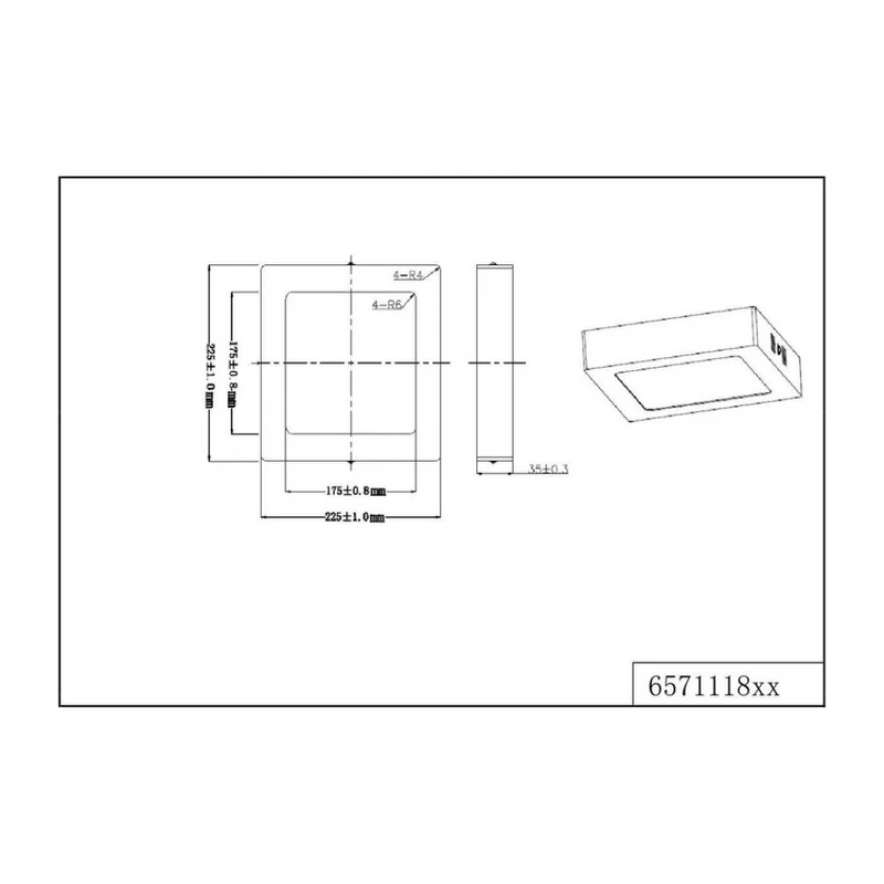 Trio ZEUS 657111807 mennyezeti lámpa matt nikkel alumínium incl. 1 x SMD, 17W, 3000K, 1600Lm 2000 lm 3000 K IP20 A+
