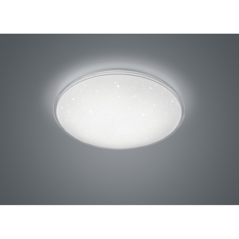Trio CONDOR 657810100 mennyezeti lámpa fehér műanyag incl. 1 x SMD, 21W, 4000K, 2200Lm 2200 lm 4000 K IP20 A+