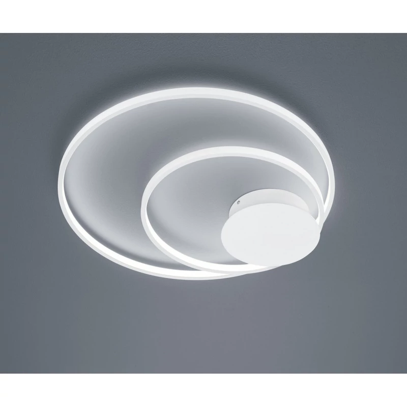 Trio SEDONA 673210231 mennyezeti lámpa matt fehér alumínium incl. 1 x SMD, 30W, 3000K, 2800Lm SMD 1 db 2800 lm IP20 A+
