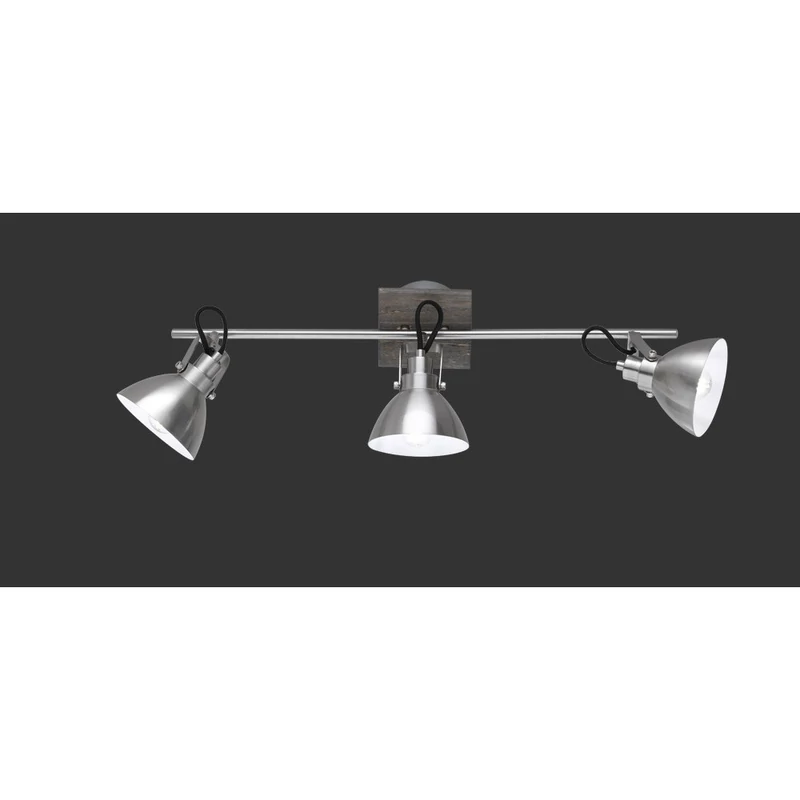 Trio TIMBER 805000330 mennyezeti lámpa fa fém excl. 3 x E14, max. 28W E14 3 db IP20