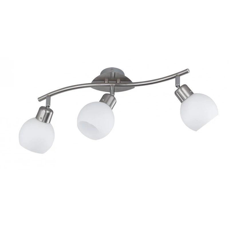 Trio FREDDY 824810307 mennyezeti lámpa nikkel fém incl. 3 x E14, 4W, 3000K, 320Lm E14 930 lm 2700 K IP20