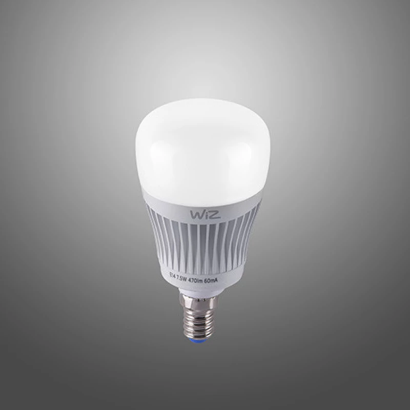 Trio E14 WiZ 983-88 wiz connected fehér műanyag 7,5W/ 470Lm/ 2200 - 6500K/ dim/ RGB E14 470 lm A