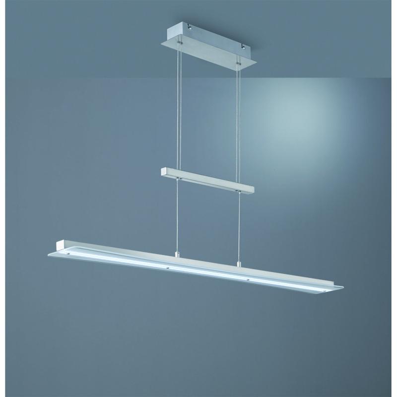Trio SMASH R32421107 led függeszték matt nikkel fém incl. 1 x SMD, 18W, 3000+4000+5000+6500K, 1800Lm SMD 1 db 1800 lm IP20 A+