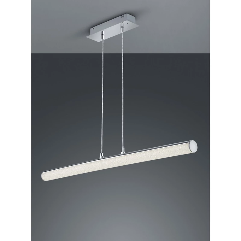 Trio LEIA R32571100 led függeszték króm fém incl. 1 x SMD, 10W, 3000K, 1000Lm SMD 1000 lm IP20 A+