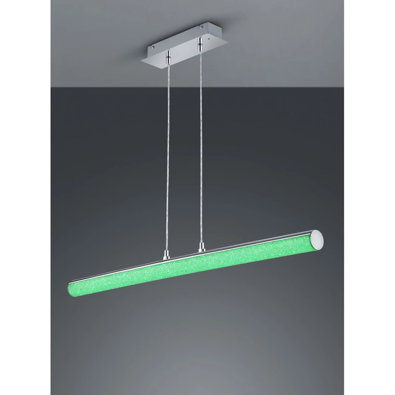 Trio LEIA R32571100 led függeszték króm fém incl. 1 x SMD, 10W, 3000K, 1000Lm SMD 1000 lm IP20 A+
