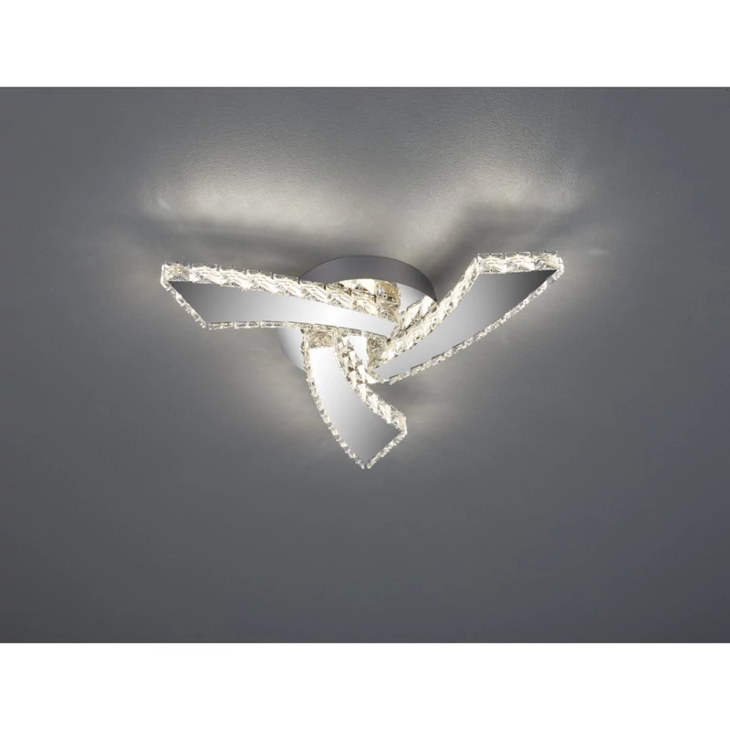 Trio PHIN R62483106 mennyezeti lámpa króm fém incl. 1 x SMD, 18W, 3000+4500+6500K, 1800Lm SMD 1 db 1800 lm IP20 A+