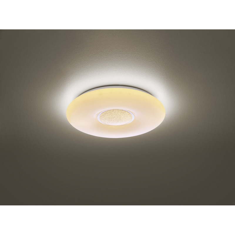 Trio AKINA R67541101 mennyezeti lámpa fehér műanyag incl. 21W LED, 3000-5500K, 2100Lm SMD 2100 lm IP20 A