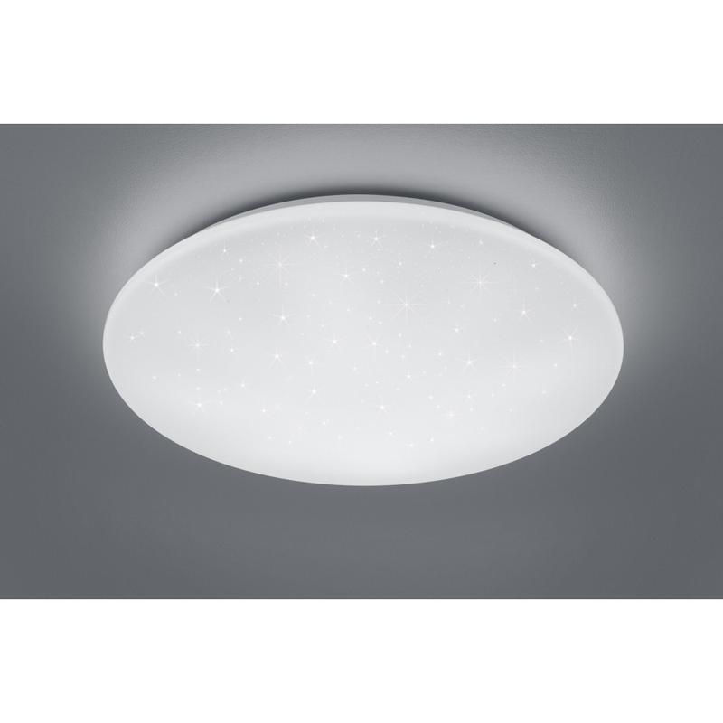 Trio KATO R67609100 mennyezeti lámpa fehér műanyag incl. 1 x SMD, 27W, 3000 - 5500K, 2700Lm SMD 2700 lm IP20 A+