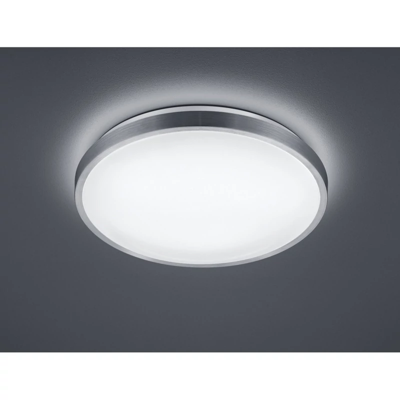 Trio IZAR R67821101 mennyezeti lámpa szálcsiszolt alumínium alumínium incl. 1 x SMD, 20W, 3000K, 1900Lm SMD 1900 lm IP20 A+