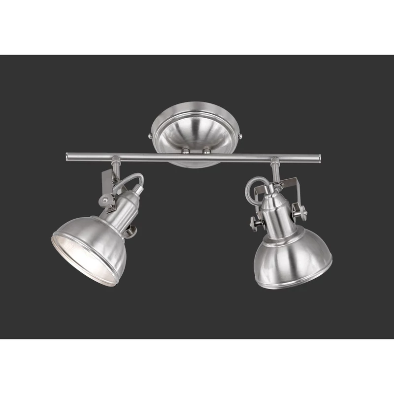 Trio GINA R80152007 mennyezeti lámpa nikkel fém excl. 2 x E14, max. 40W E14 IP20