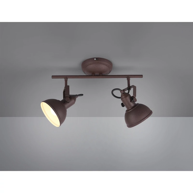 Trio GINA R80152024 mennyezeti lámpa rozsda fém excl. 2 x E14 E14 2 db IP20
