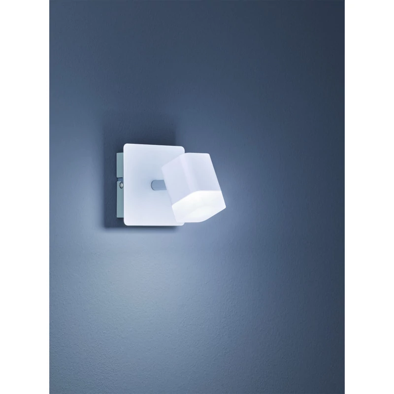 Trio ROUBAIX R82151131 fali lámpa matt fehér fém incl. 1 x SMD, 4W, 3000K, 400Lm SMD 400 lm IP20 A+