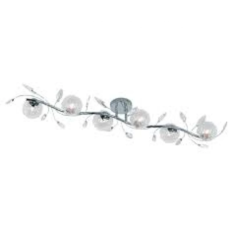Trio WIRE R61356106 mennyezeti lámpa króm incl. 6 x G9, 28W, 2800K, 370Lm G9